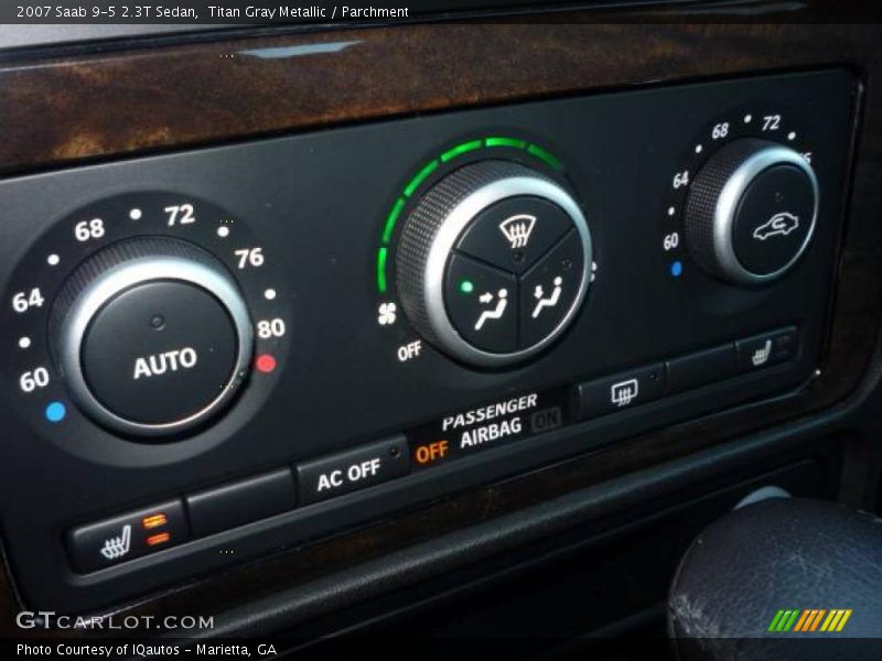 Titan Gray Metallic / Parchment 2007 Saab 9-5 2.3T Sedan