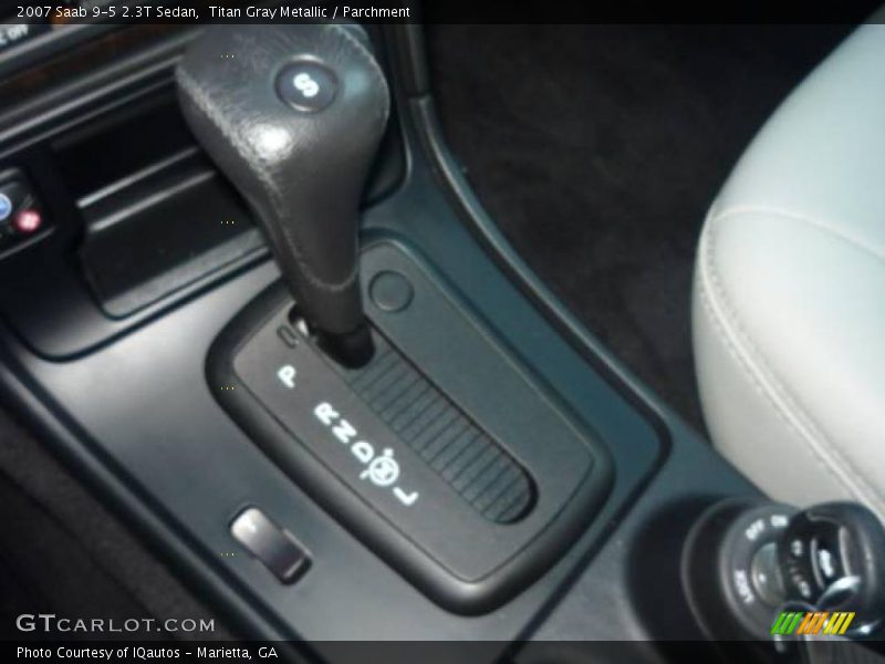 Titan Gray Metallic / Parchment 2007 Saab 9-5 2.3T Sedan