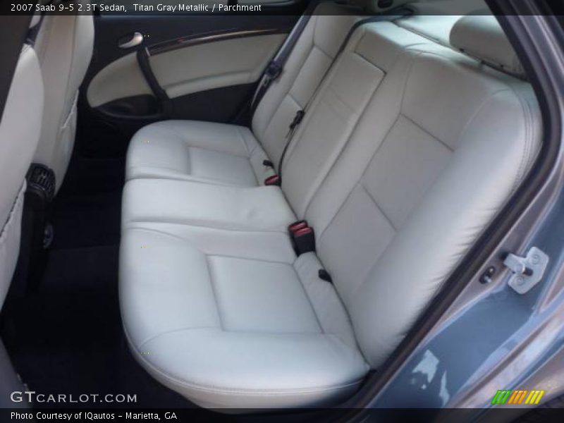 Titan Gray Metallic / Parchment 2007 Saab 9-5 2.3T Sedan