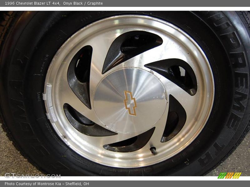Onyx Black / Graphite 1996 Chevrolet Blazer LT 4x4