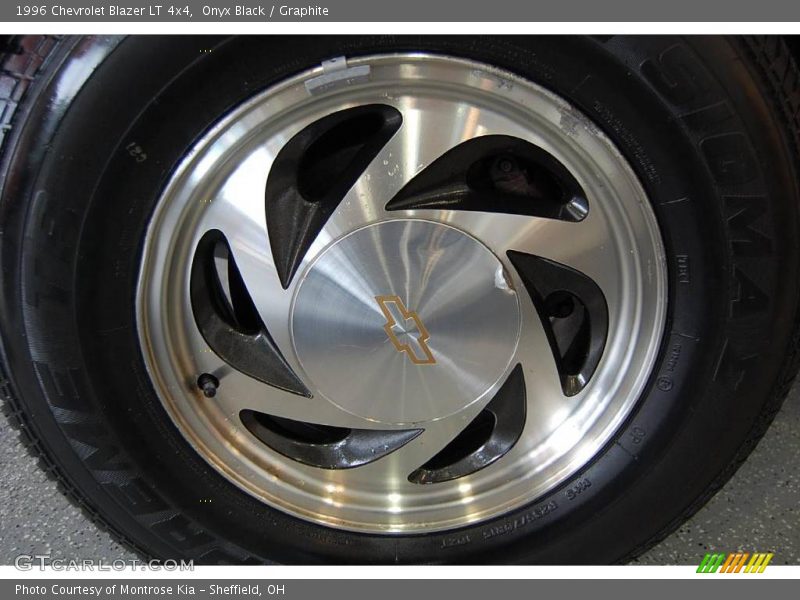 Onyx Black / Graphite 1996 Chevrolet Blazer LT 4x4