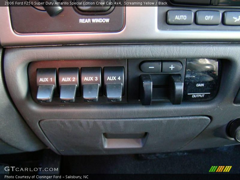 Screaming Yellow / Black 2006 Ford F250 Super Duty Amarillo Special Edition Crew Cab 4x4