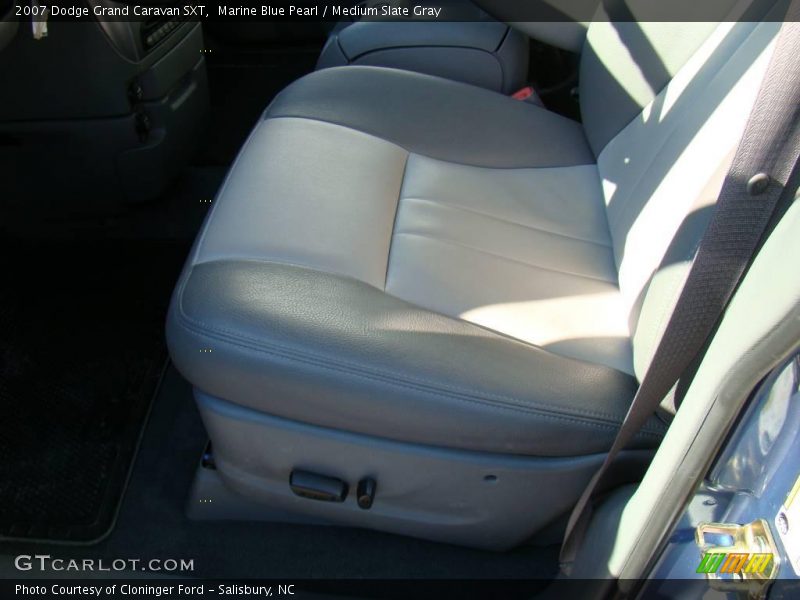 Marine Blue Pearl / Medium Slate Gray 2007 Dodge Grand Caravan SXT