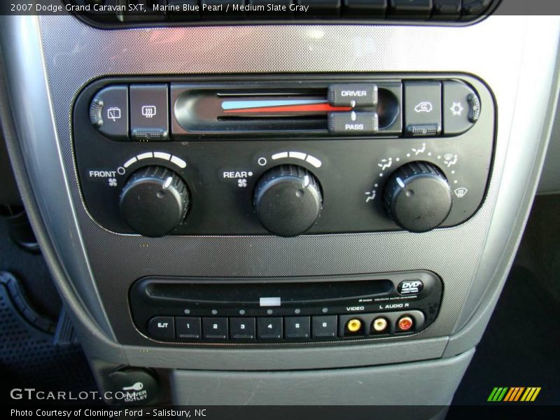 Marine Blue Pearl / Medium Slate Gray 2007 Dodge Grand Caravan SXT