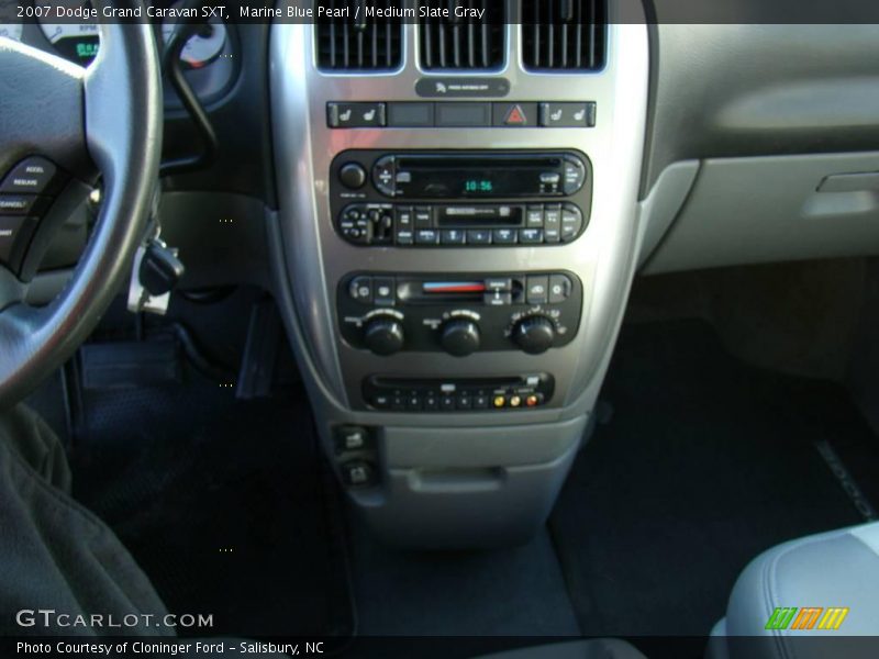 Marine Blue Pearl / Medium Slate Gray 2007 Dodge Grand Caravan SXT