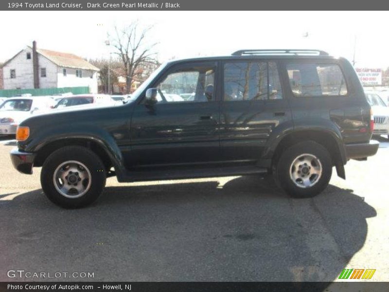 Dark Green Pearl Metallic / Black 1994 Toyota Land Cruiser