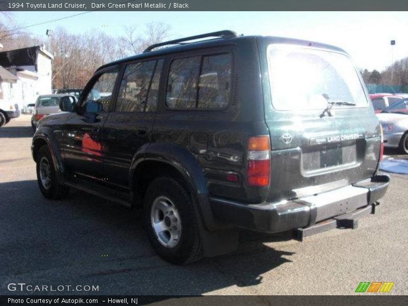 Dark Green Pearl Metallic / Black 1994 Toyota Land Cruiser