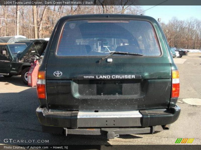 Dark Green Pearl Metallic / Black 1994 Toyota Land Cruiser