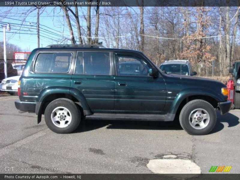 Dark Green Pearl Metallic / Black 1994 Toyota Land Cruiser