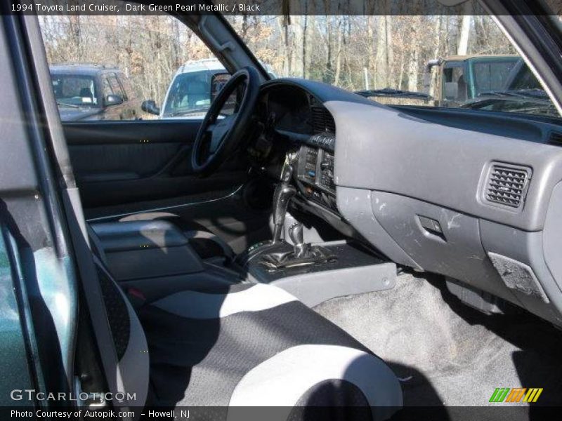 Dark Green Pearl Metallic / Black 1994 Toyota Land Cruiser