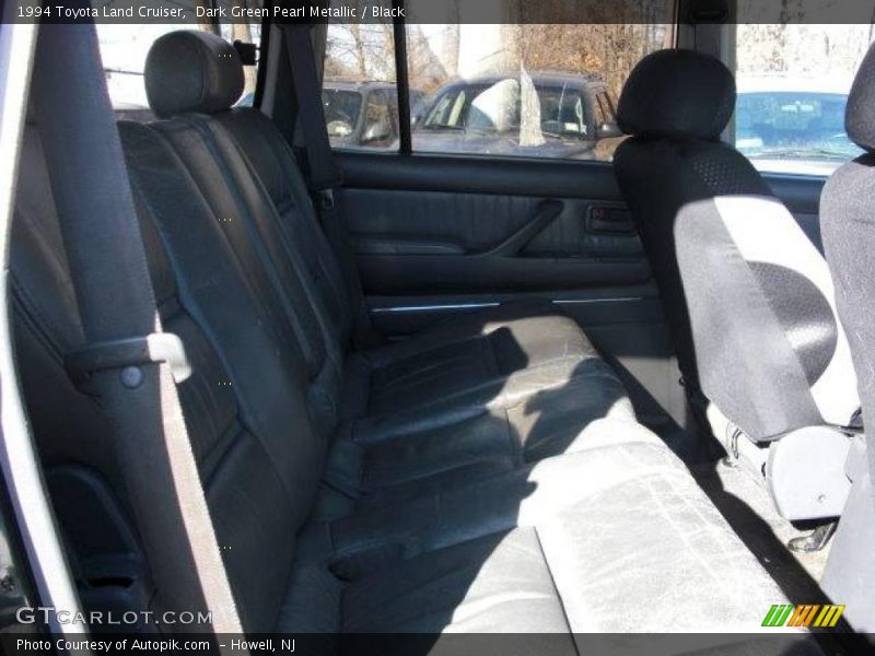 Dark Green Pearl Metallic / Black 1994 Toyota Land Cruiser