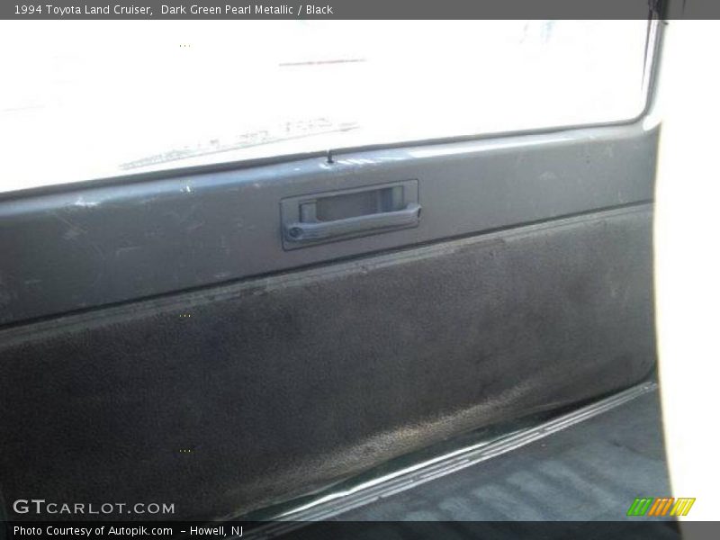 Dark Green Pearl Metallic / Black 1994 Toyota Land Cruiser