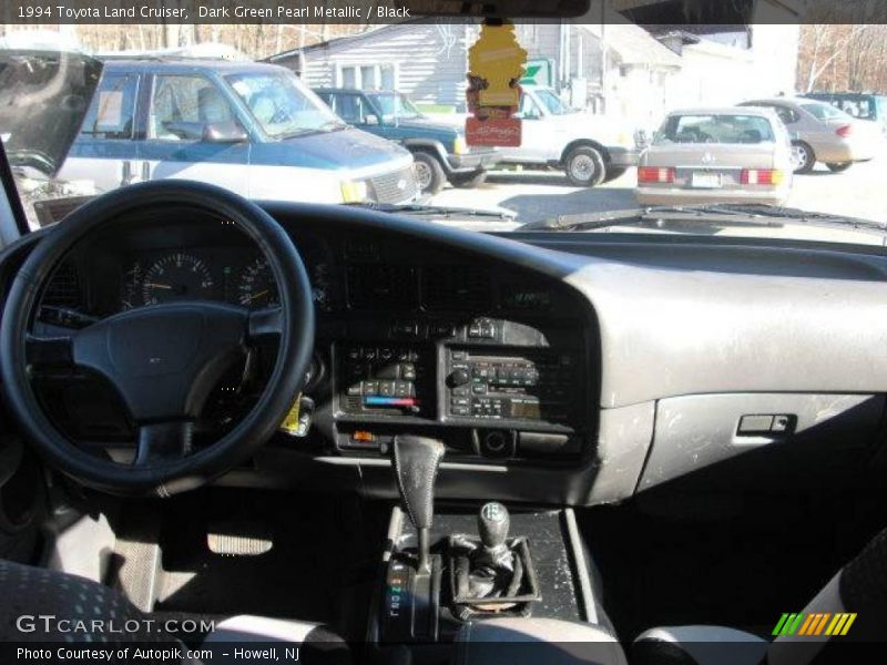Dark Green Pearl Metallic / Black 1994 Toyota Land Cruiser