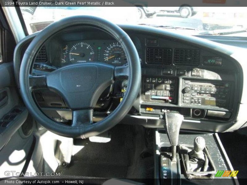 Dark Green Pearl Metallic / Black 1994 Toyota Land Cruiser