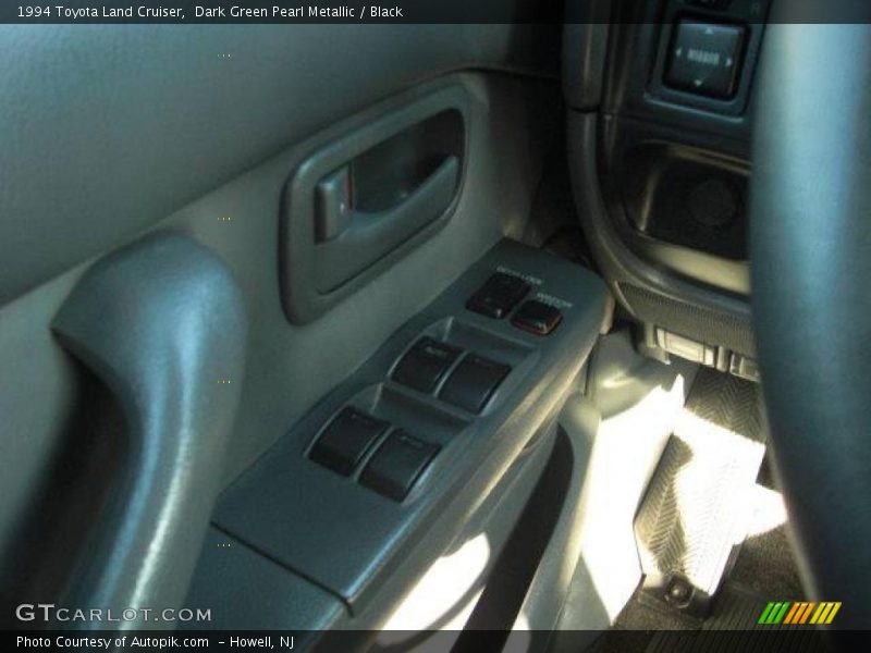 Dark Green Pearl Metallic / Black 1994 Toyota Land Cruiser