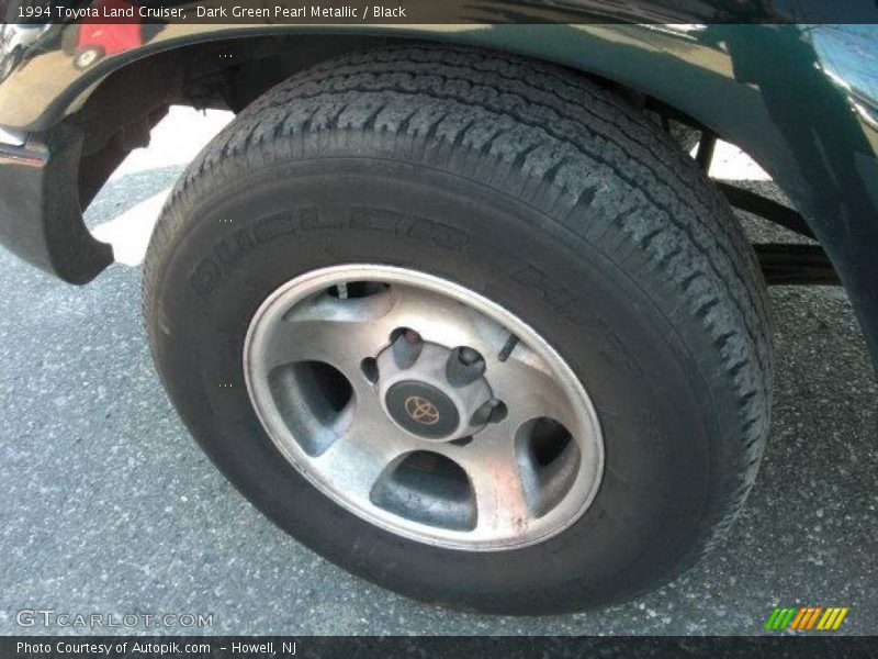 Dark Green Pearl Metallic / Black 1994 Toyota Land Cruiser