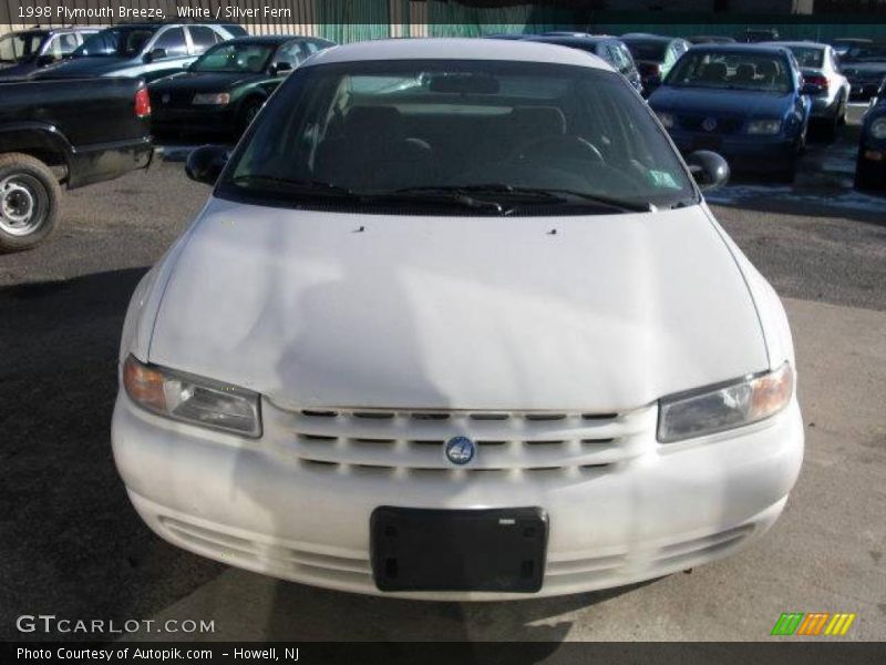 White / Silver Fern 1998 Plymouth Breeze