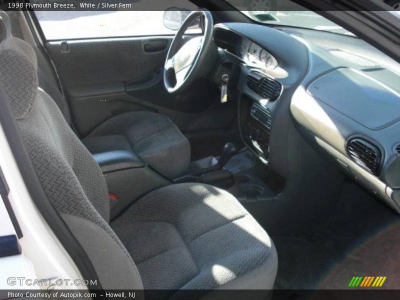 White / Silver Fern 1998 Plymouth Breeze