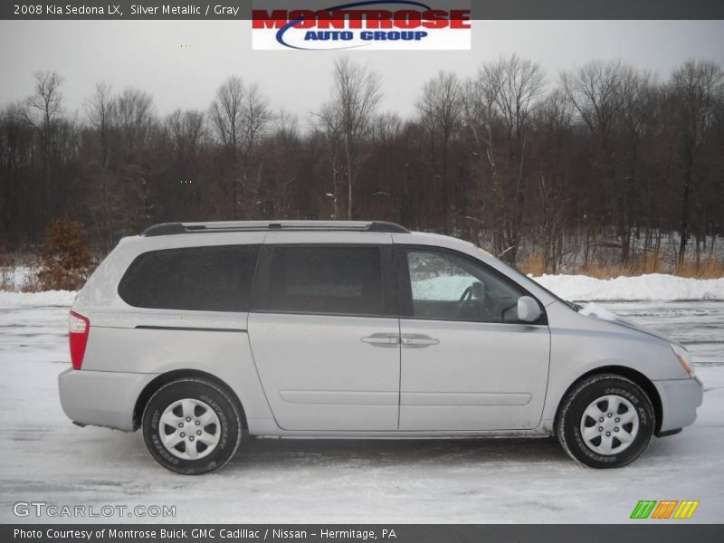 Silver Metallic / Gray 2008 Kia Sedona LX