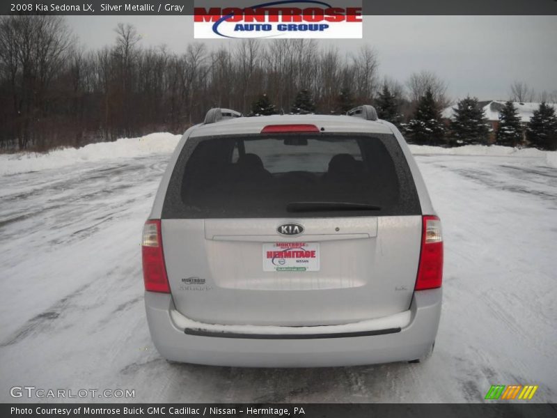 Silver Metallic / Gray 2008 Kia Sedona LX