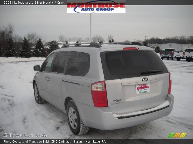 Silver Metallic / Gray 2008 Kia Sedona LX