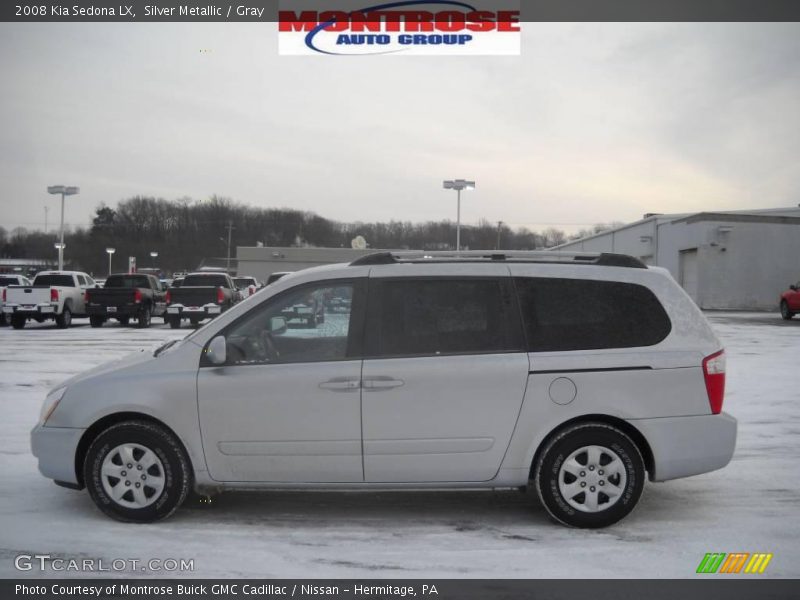 Silver Metallic / Gray 2008 Kia Sedona LX