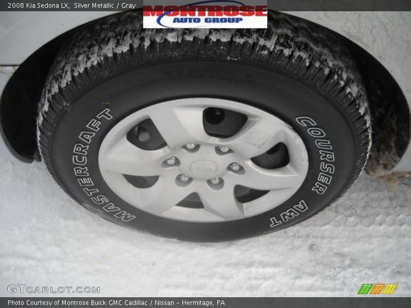 Silver Metallic / Gray 2008 Kia Sedona LX