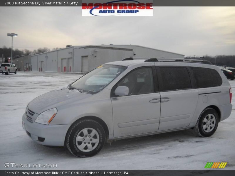 Silver Metallic / Gray 2008 Kia Sedona LX