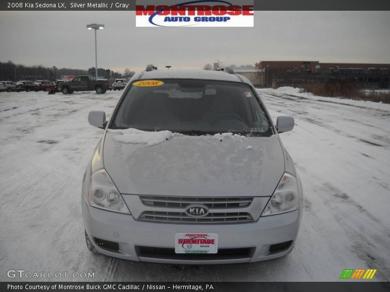 Silver Metallic / Gray 2008 Kia Sedona LX