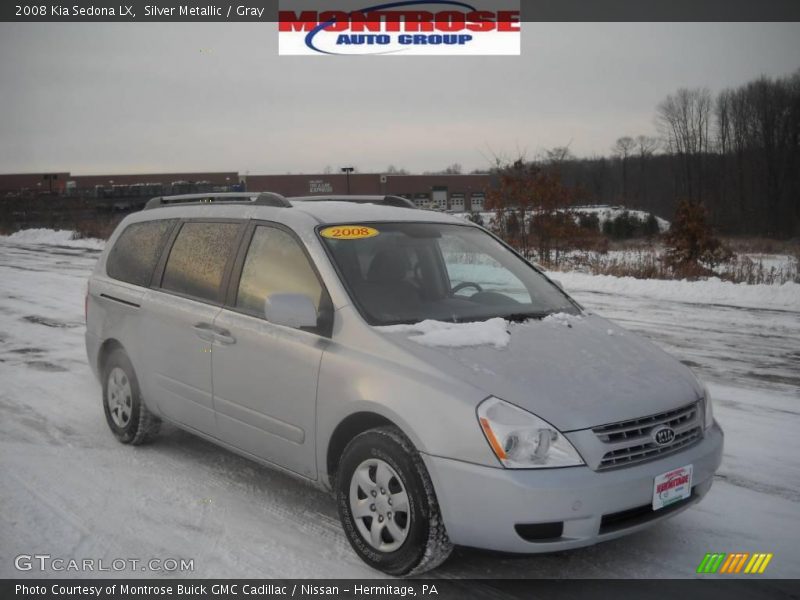 Silver Metallic / Gray 2008 Kia Sedona LX