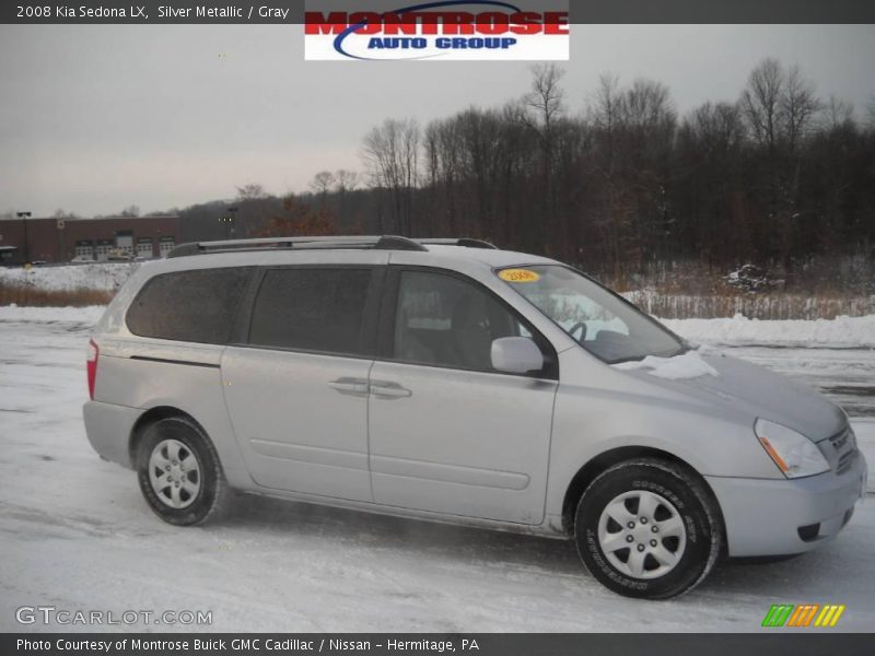 Silver Metallic / Gray 2008 Kia Sedona LX