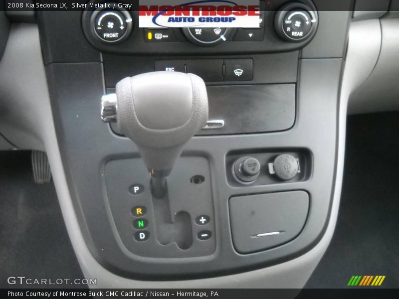 Silver Metallic / Gray 2008 Kia Sedona LX