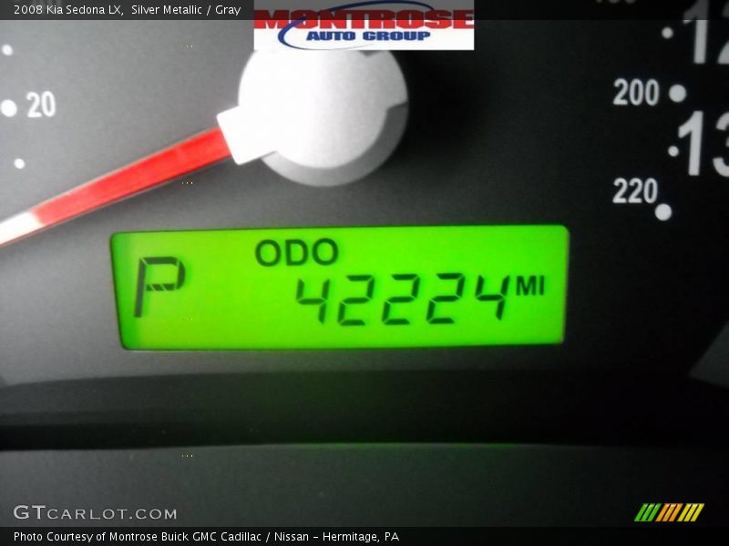 Silver Metallic / Gray 2008 Kia Sedona LX