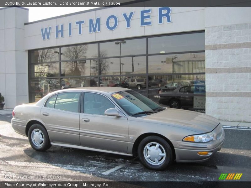 Light Bronzemist Metallic / Taupe 2000 Buick LeSabre Custom