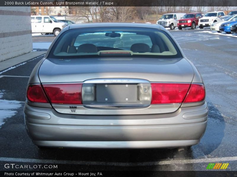 Light Bronzemist Metallic / Taupe 2000 Buick LeSabre Custom