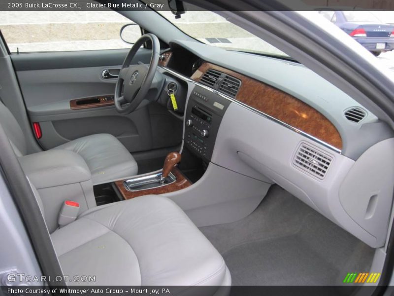 Glacier Blue Metallic / Gray 2005 Buick LaCrosse CXL