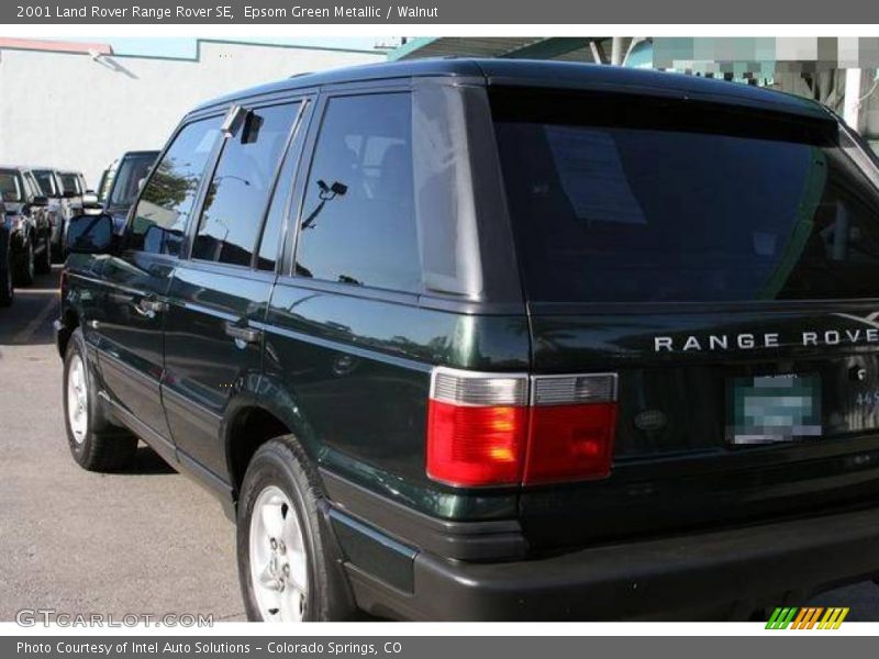Epsom Green Metallic / Walnut 2001 Land Rover Range Rover SE