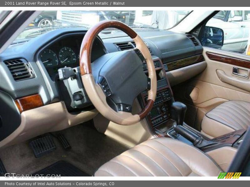 Epsom Green Metallic / Walnut 2001 Land Rover Range Rover SE