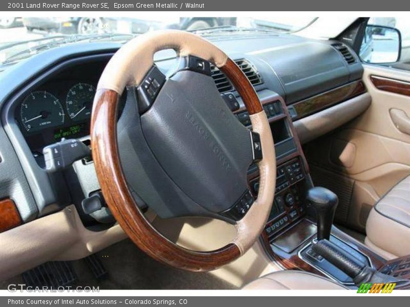 Epsom Green Metallic / Walnut 2001 Land Rover Range Rover SE