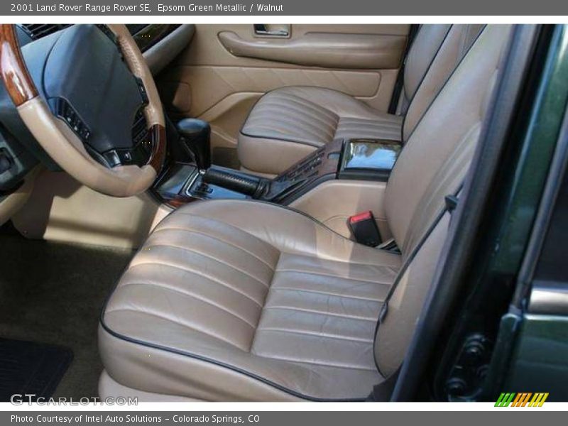 Epsom Green Metallic / Walnut 2001 Land Rover Range Rover SE