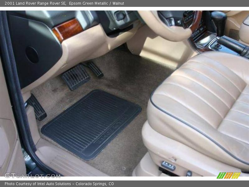 Epsom Green Metallic / Walnut 2001 Land Rover Range Rover SE