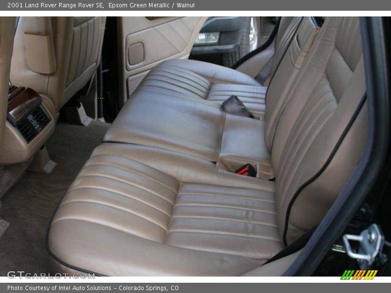 Epsom Green Metallic / Walnut 2001 Land Rover Range Rover SE