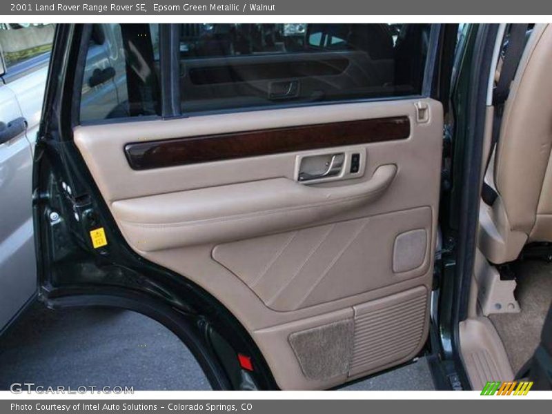 Epsom Green Metallic / Walnut 2001 Land Rover Range Rover SE