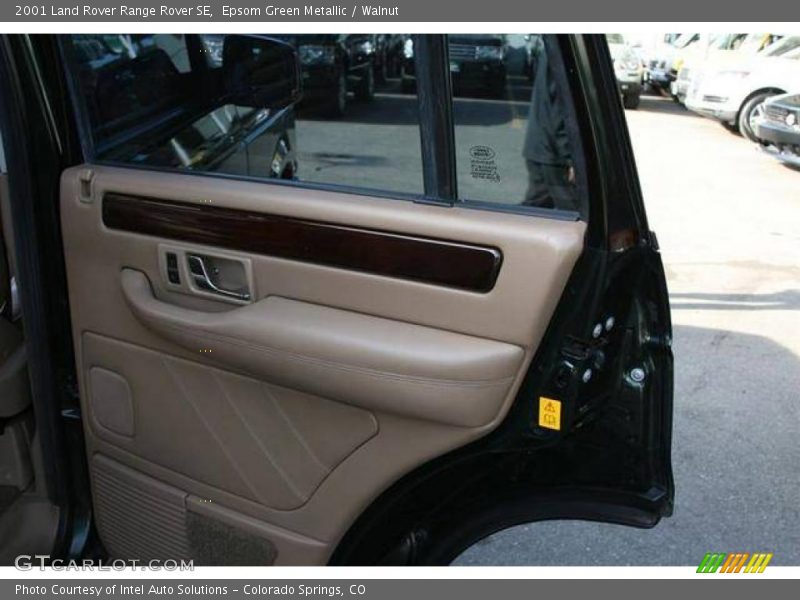 Epsom Green Metallic / Walnut 2001 Land Rover Range Rover SE