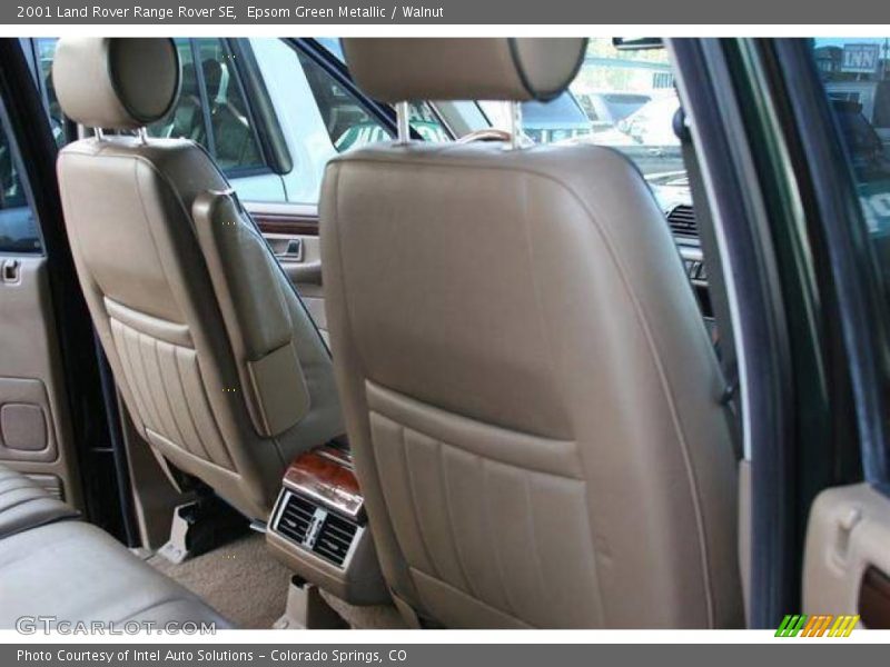 Epsom Green Metallic / Walnut 2001 Land Rover Range Rover SE