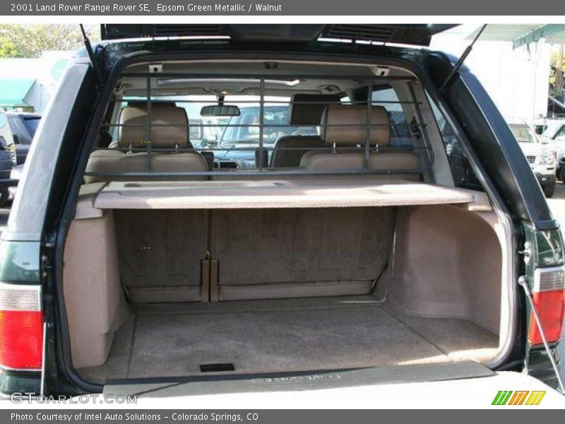 Epsom Green Metallic / Walnut 2001 Land Rover Range Rover SE