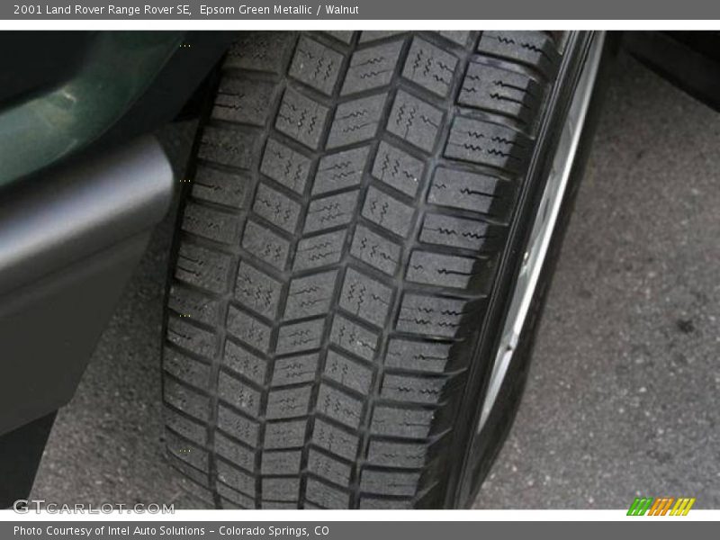 Epsom Green Metallic / Walnut 2001 Land Rover Range Rover SE