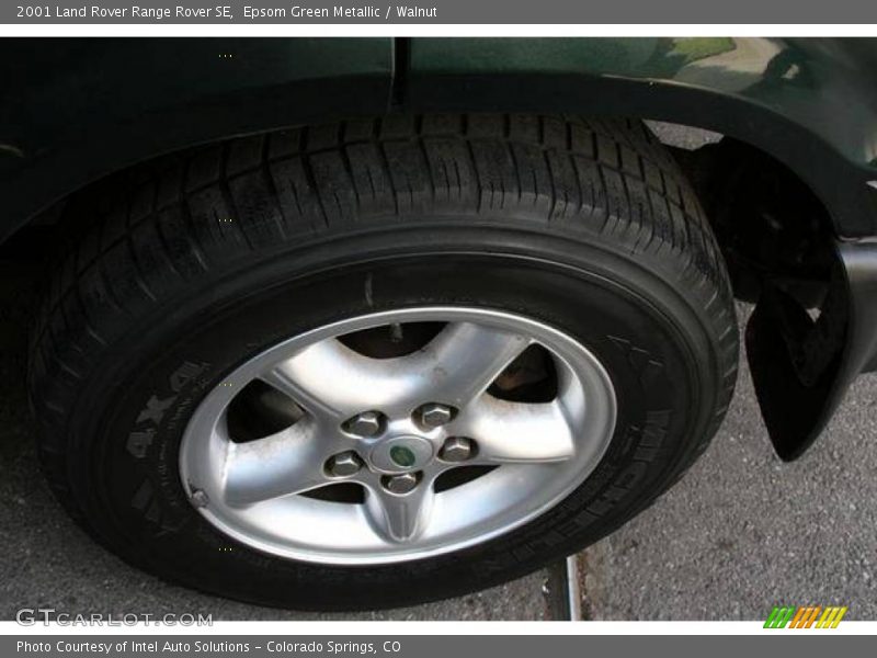 Epsom Green Metallic / Walnut 2001 Land Rover Range Rover SE