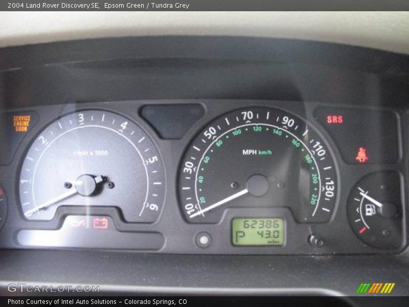 Epsom Green / Tundra Grey 2004 Land Rover Discovery SE