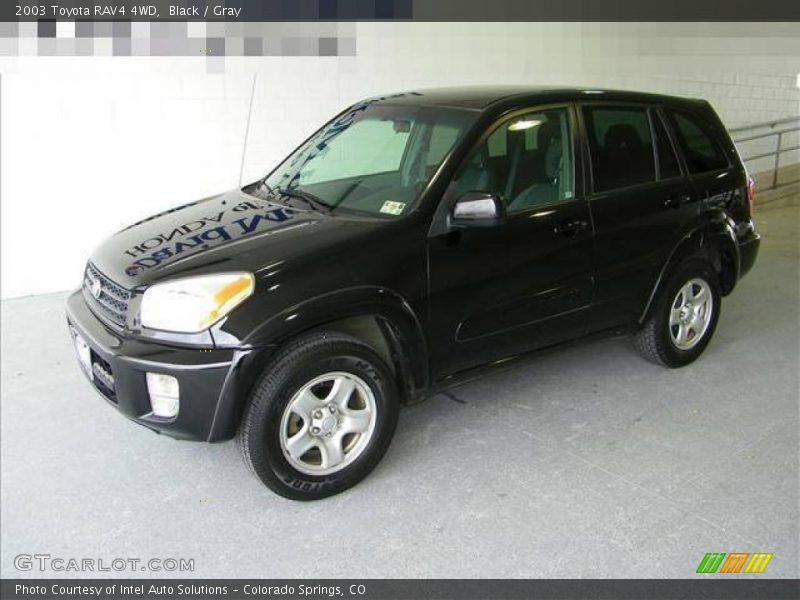 Black / Gray 2003 Toyota RAV4 4WD